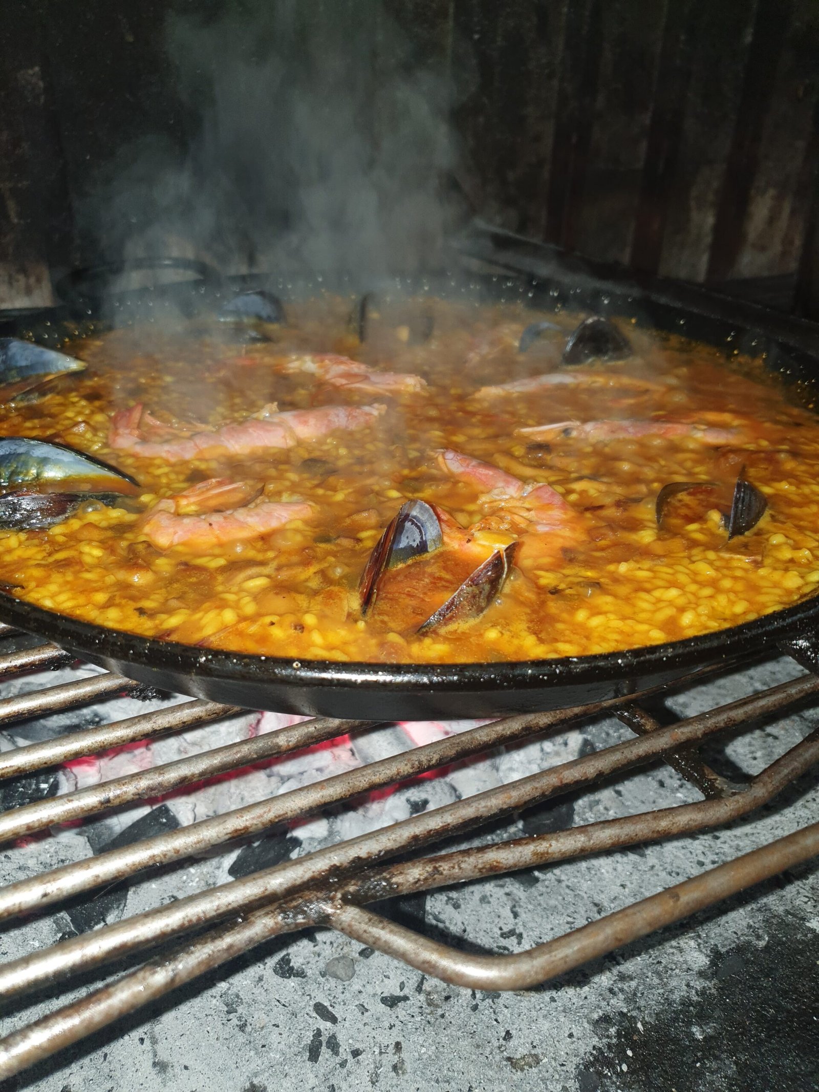 Carne a la brasa en Restaurante La Candela